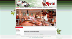 Desktop Screenshot of fleischerei-sjuts.de