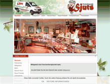 Tablet Screenshot of fleischerei-sjuts.de